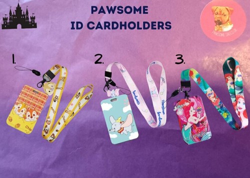 Disney Movies ID Card Holder and Lanyard, Mickey Mouse Card Holder, Minnie Mouse - Picture 2 of 20