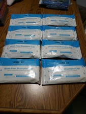 Scrubzz Rinse-Free Shampoo Caps Q8 Latex Free Elderly Handicap Disabled New