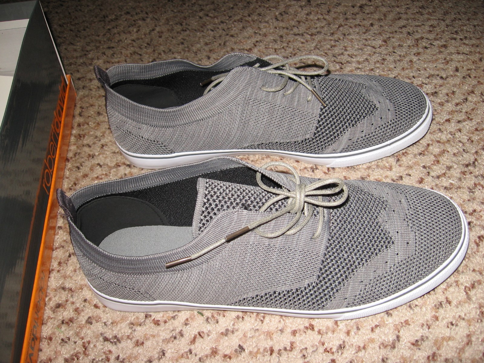 Robert David Berkeley Gray Comfortable Walking Shoes Men Size 11 M-image