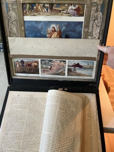 THE ROYAL SCROLL VTG Bible Study Topical Form 1896 Original Palastine *READ* - Picture 3 of 17