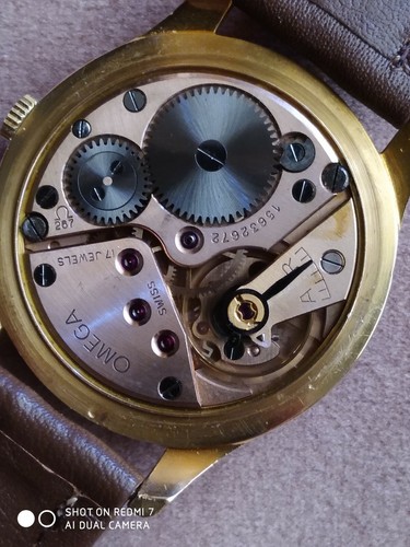 RELOJ OMEGA TRESOR 2896 , CUERDA MANUAL CALIBRE 267 ORO/GOLD ROSA 18K. GRANDE - Foto 7 di 21
