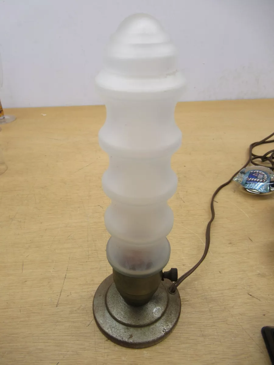 Art deco outlet bullet lamp