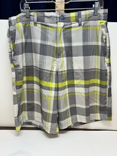 Men's OP Flex 4 Way Stretch Gray Green Shorts Size 28