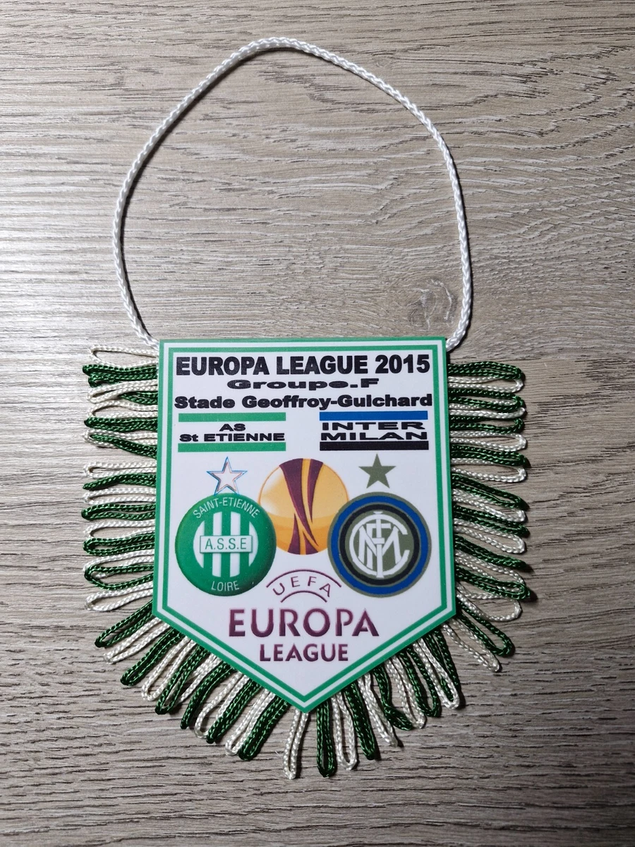 Fanion Collector Coupe UEFA 2009 - FC Copenhague Vs ASSE Saint-Étienne - Origine France