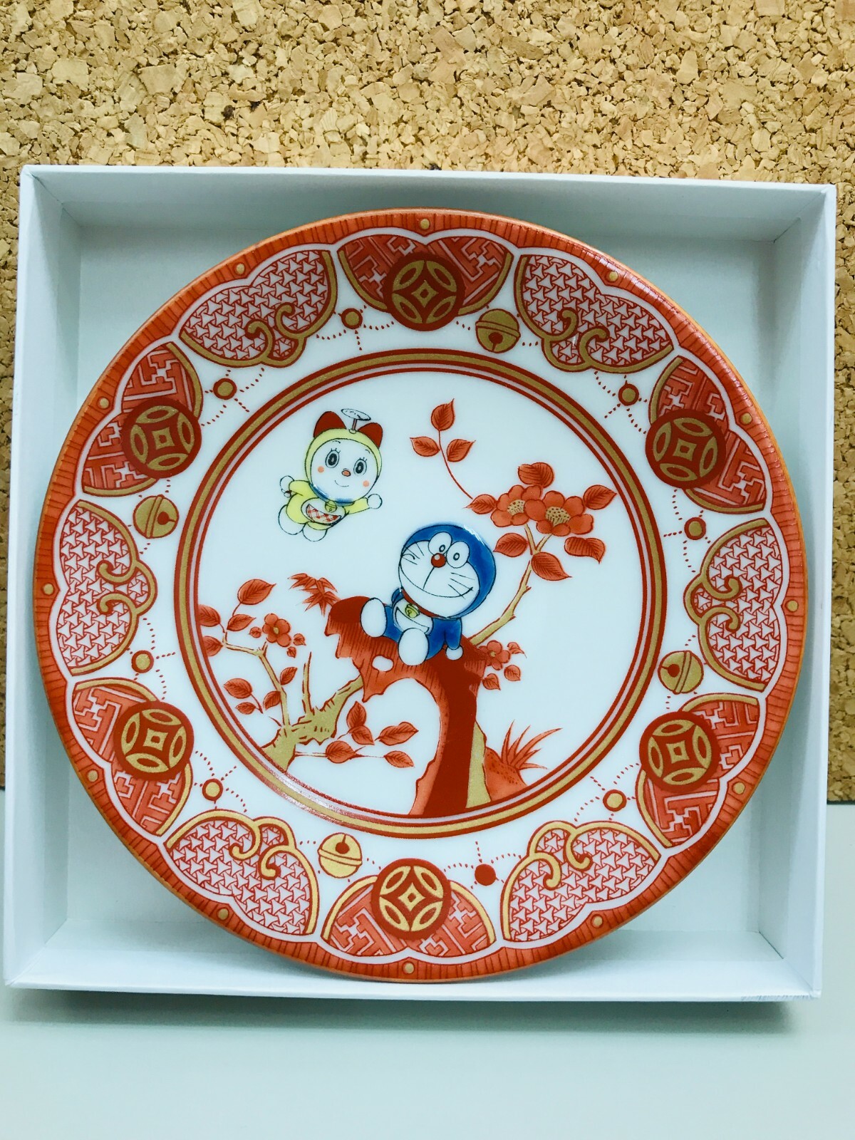Doraemon Small Dish Plates Kutani Made in Japan 12cm eBay