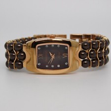 Armitron Now 75/5043RG Quartz Analog Women's Watch New Battery Sz. 6 1/2"