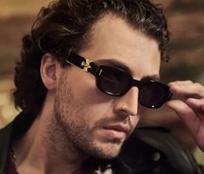 Luxury Italian Designer Men Fashion Eagle Brand Sunglasses Vogue Celebrity Moda