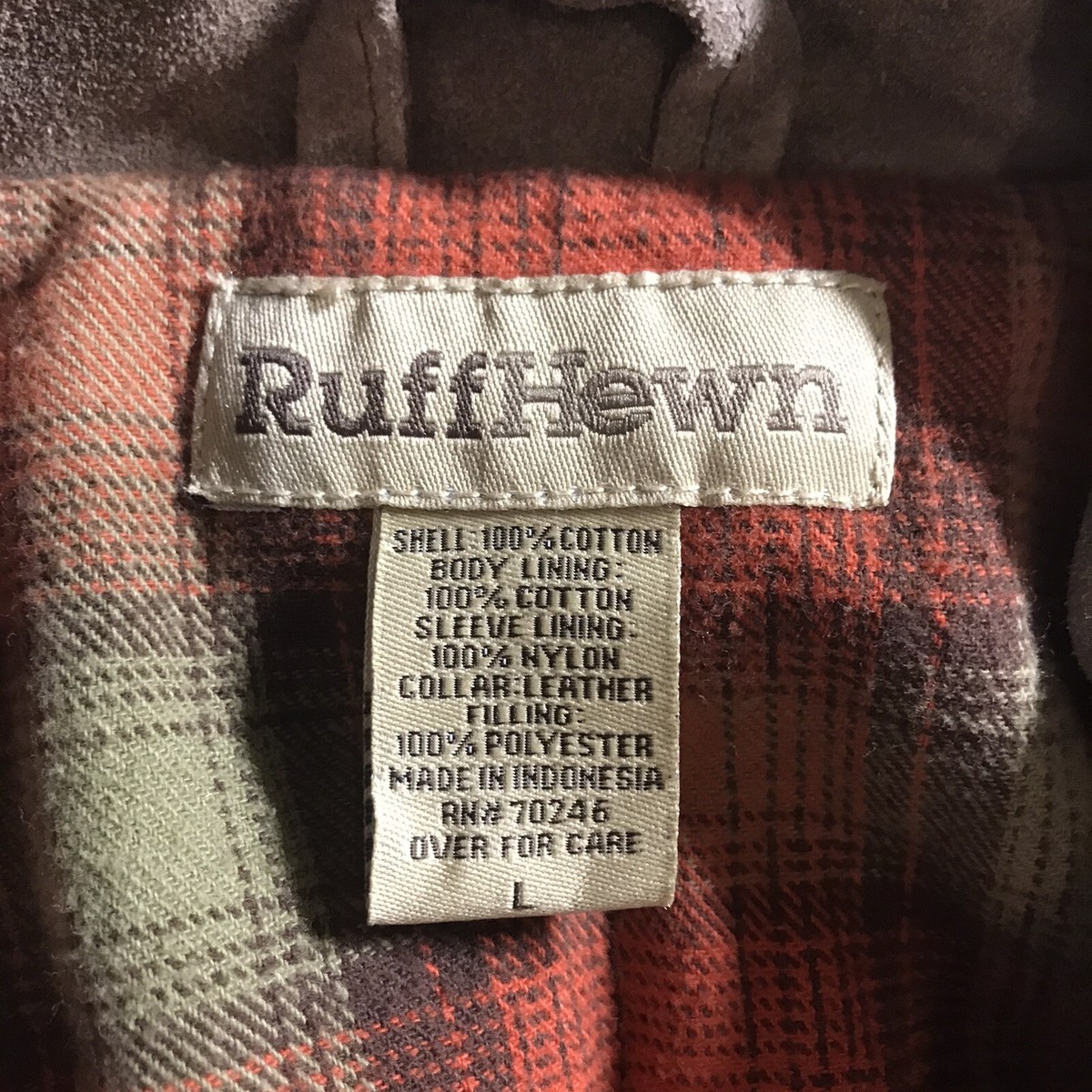 Vintage Ruff Hewn Canvas Hunting Jacket Chore Coat Gorpcore 90