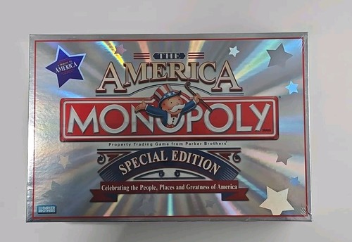 2002 Monopoly The America Special Edition NEW Sealed