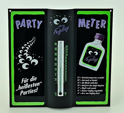 Little Coward Liqueur Party Meter Thermometer °C °F Temperature Gauge (7096-1)