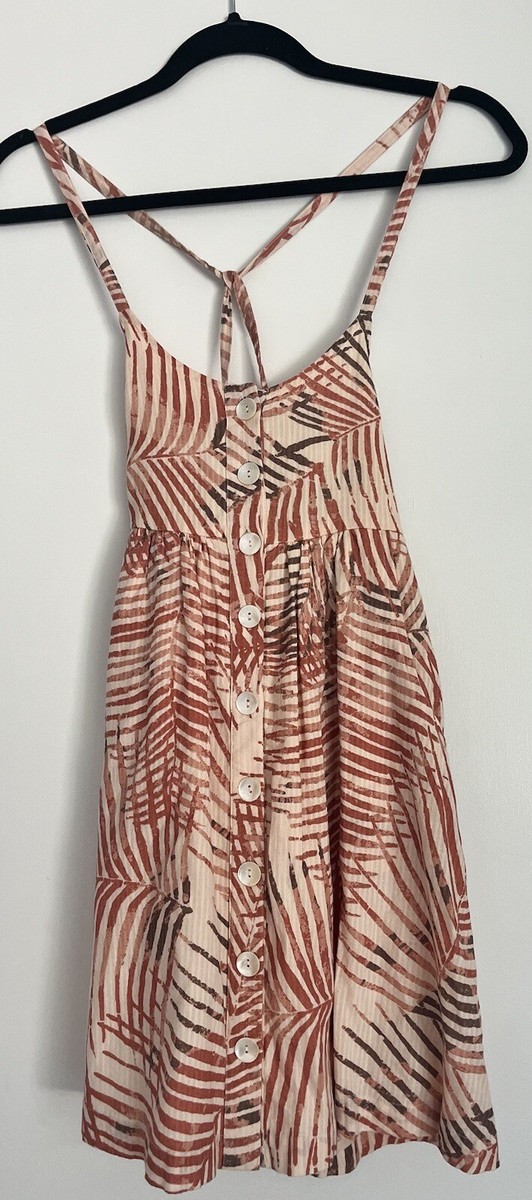 NWT Kimchi Blue Printed Halter Dress - Size Extra Small | eBay