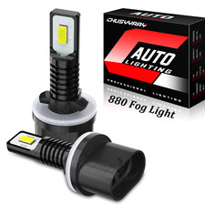 2x 880 Led Fog Driving Light Bulbs 6000k Super White New 40w