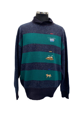 ICEBERG MAGLIONE VINTAGE UOMO JUMPER MEN JHC759