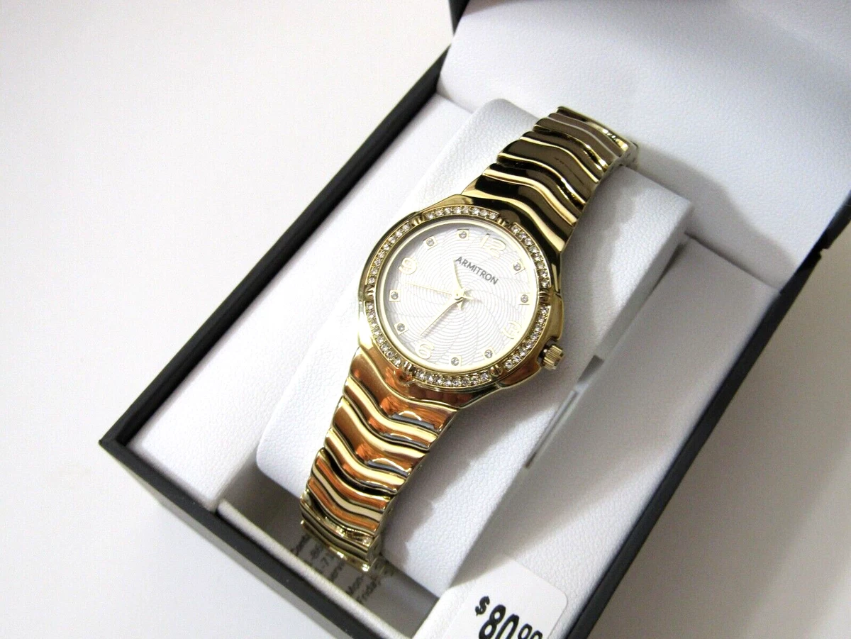 Armitron women's gold clearance watches
