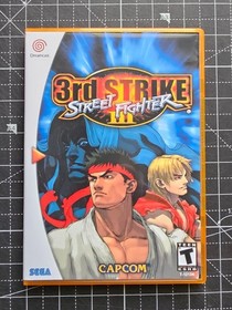 Dreamcast Street Fighter III You Choose Custom Case Color-NO Game or Manual
