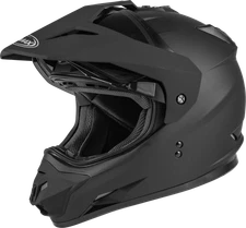 GMAX GM11 Dual Sport Helmet Matte Black DOT ADV ATV UTV MX Off-Road Street SMALL