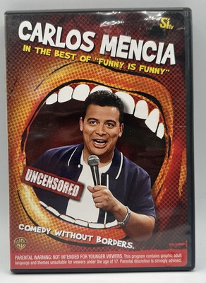 Carlos Mencia Best of Funny Is Funny DVD Standard Version Uncensored 2006