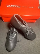 New Capezio CG19C Cadence Tele Tone Tap Shoes Unisex Genuine Leather Black
