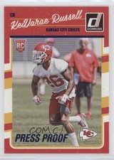 2016 Donruss Rookies Press Proof Blue Kei'Varae Russell KeiVarae #326 0g7