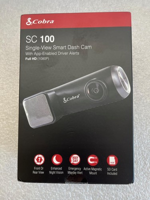 #ad #ad Cobra SC 100 Single View Smart Dash Cam $69.98