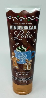 1 BATH & BODY WORKS GINGERBREAD LATTE ULTIMATE HYDRATION CREAM LOTION 8OZ SHEA