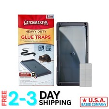 Odorless 6-Pack Glue Traps for Rats, Mice, and Snakes - Hassle-Free Pest Control
