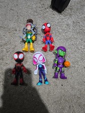 Marvel Spidey and His Amazing Friends Series Lot of 5 Figures