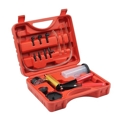 #ad #ad Hand vacuum pressure pump tester Car motorcycle brake Fluid bleeder bleeding kit $15.95