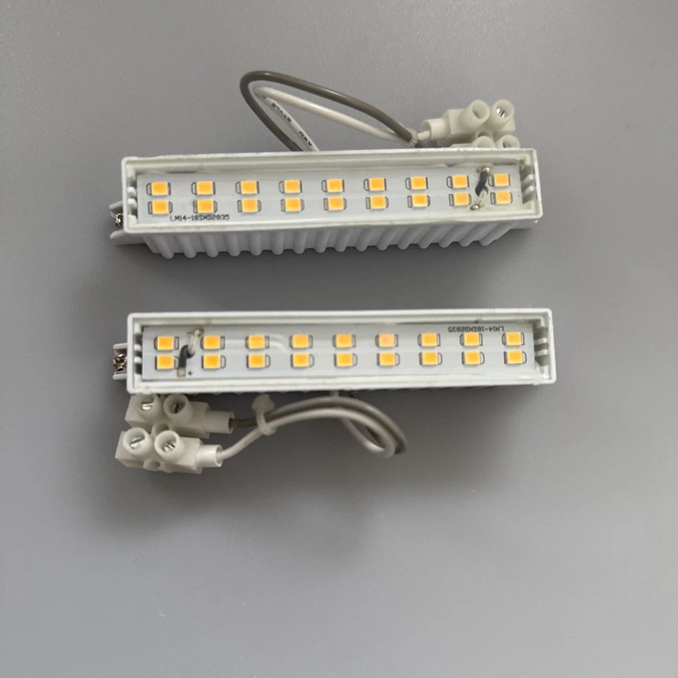 2x Briloner LM14-002 LED Ersatz Reparatur Modul 6W 500lm 3000K 103x17x23mm LxBxH - Bild 2 von 4