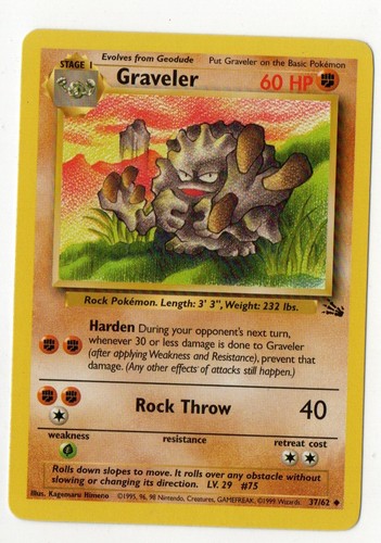 Pokémon Karten - Fossil - Unlimited Set Karten --- Wählen Sie Ihre Karte - Bild 24 von 28