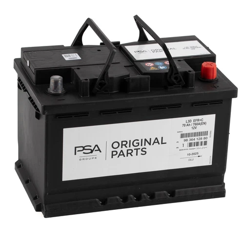 ORIGINAL PSA Opel EFB Autobatterie Batterie 12V 70Ah 760A 9836412880