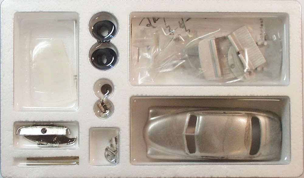 Modèle Réduit Ford Mercury Convertible 1950 Blanc - Échelle 1/43 - Métal Blanc/étain - Skyline Models - Neuf