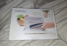 PhoneSoap 3 UV Cell Phone Sanitizer Dual Universal Cell Phone Charger Box