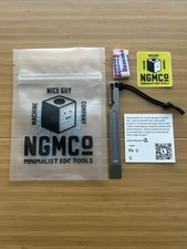 Nice Guy Machine Co. NGMC “Average Sized Raw Dog” Titanium Pry Bar