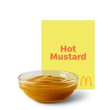 60 MCDONALDS HOT MUSTARD DIPPING SAUCE CUPS LOT OF 60 CUPS FRESH  