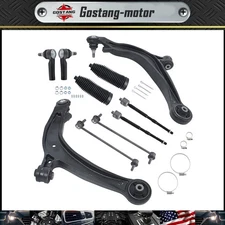 Front Lower Control Arm Tie Rod End Suspension Kit For Honda Odyssey 2011-2017