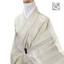 Wanko-tei Wa67 Kimono, Synthetic Fiber, Washable Kimono, Fine Pattern, Poly
