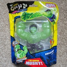 Heroes of Goo Jit Zu Glow Surge Hero- Marvel Superheroes Hulk