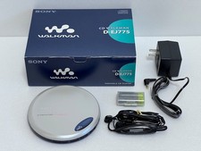 Sony CD Walkman D-EJ775 Silver Portable CD Player Discman Unused Rare Japan