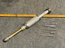 Early Pre Stanley Yankee  No. 41 Push Drill 8 Bits USA Pat Oct 29, 1901 USA