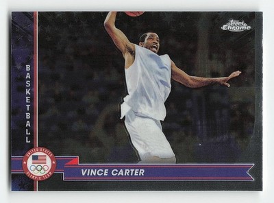 2024 Topps Chrome U.S. Olympics & Paralympic Hopefuls #185 Vince Carter