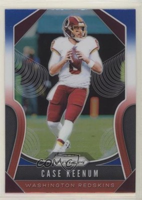 2019 Panini Prizm Red White & Blue Prizm Case Keenum #62 4a0
