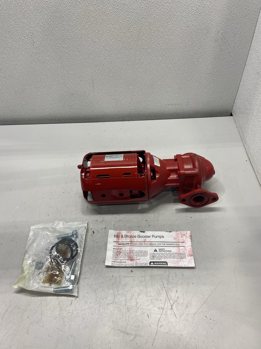 Bell & Gossett 3-Piece Booster Pump 115 VAC 106189 | eBay