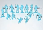 Vintage 1960s Marx IGY Arctic Alaska Playset Plastic Explorer Figures