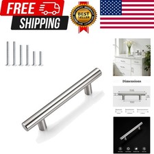30 Pack 3 Inch 76mm Hole Center Cabinet Pulls, Brushed Nickel Kitchen Cabinet...