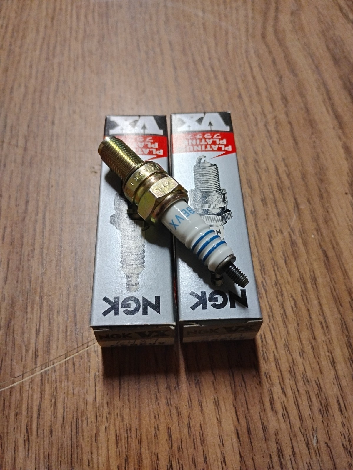 NOS NGK Spark Plug CR8EVX 2pac