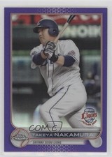 2022 Topps Chrome NPB Nippon Professional Baseball 79/299 Takeya Nakamura 02dt