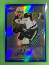 2016-17 Leaf Metal Prismatic Blue #BA-CR1 Connor Roberts 4/25