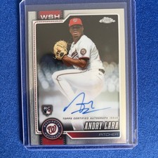 2026 Topps Chrome Andry Lara Retail Rookie Auto RC Nationals MA3