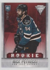 2013-14 Panini Titanium Rookie Retail Red 73/99 Nicholas Petrecki Nick #141 1o3